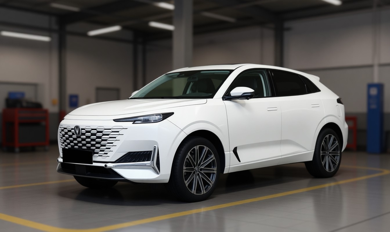 Changan Uni-K после схода-развала в автотехцентре