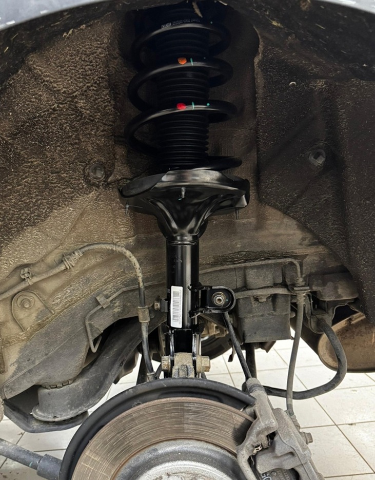 Замена амортизаторов Changan Uni-K
