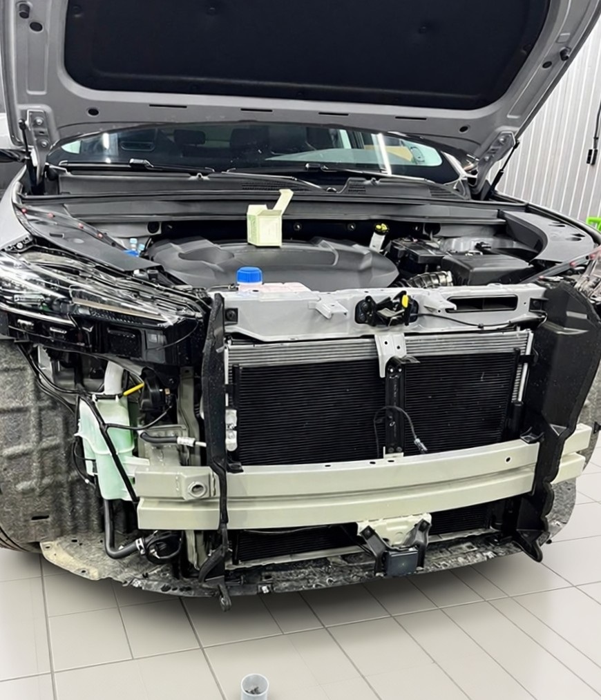 Замена бампера Changan Uni-K