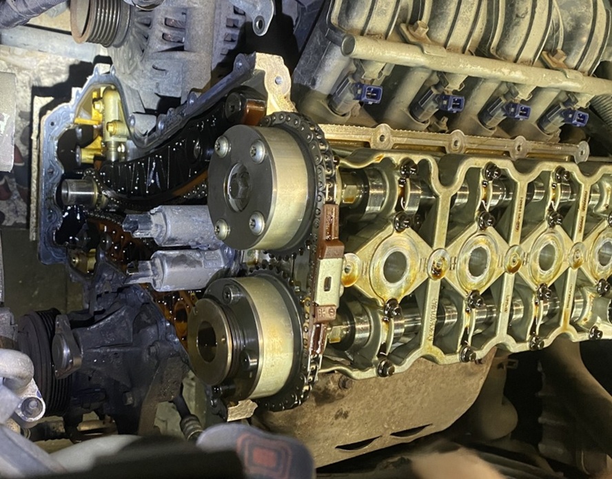 Замена цепи ГРМ Changan Uni-K