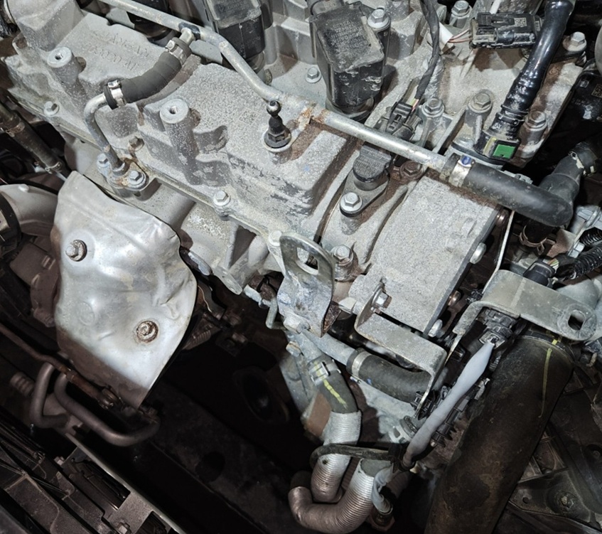 Замена кислородного датчика Changan Uni-T