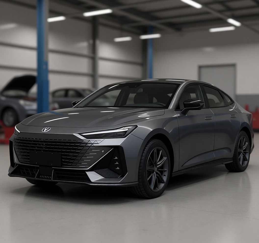 Changan Uni-V после замены лобового стекла в автотехцентре