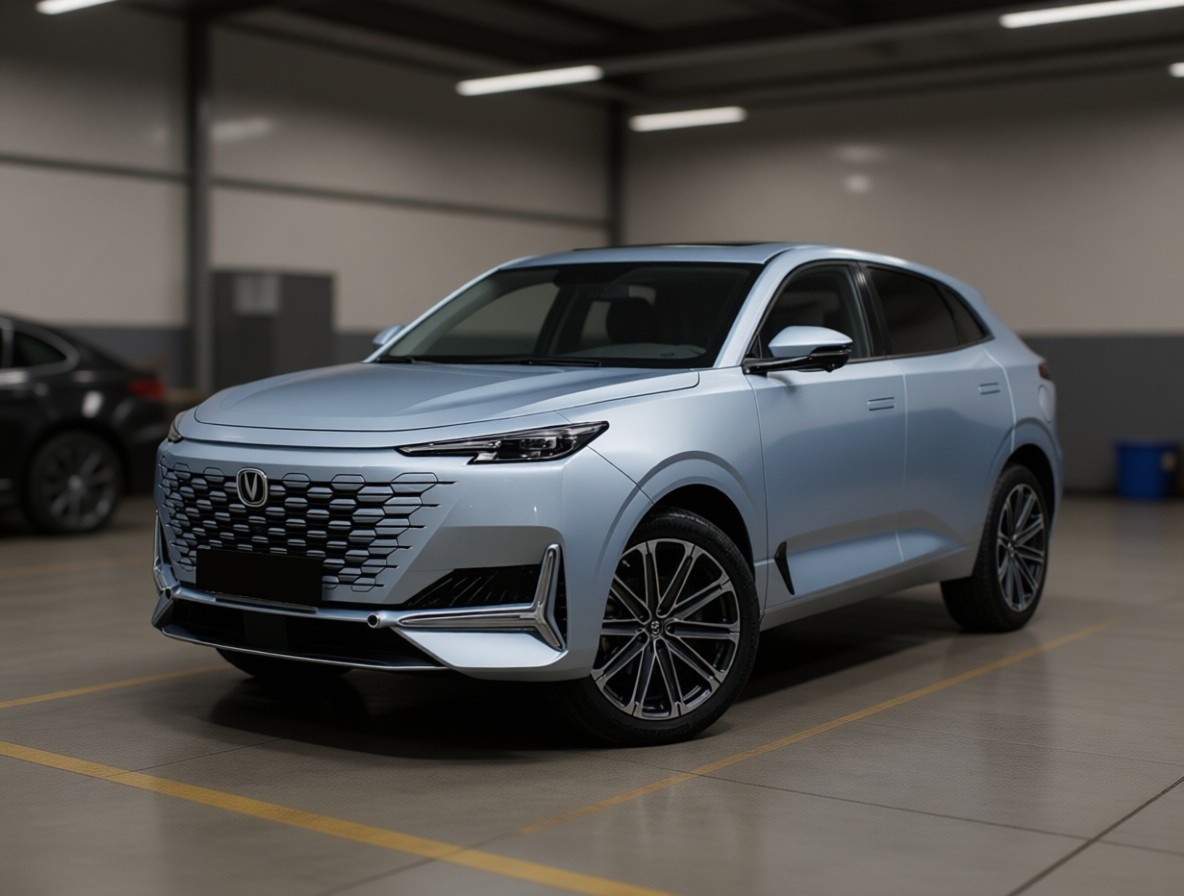 Changan Uni-K после замены масла в двигателе в автотехцентре