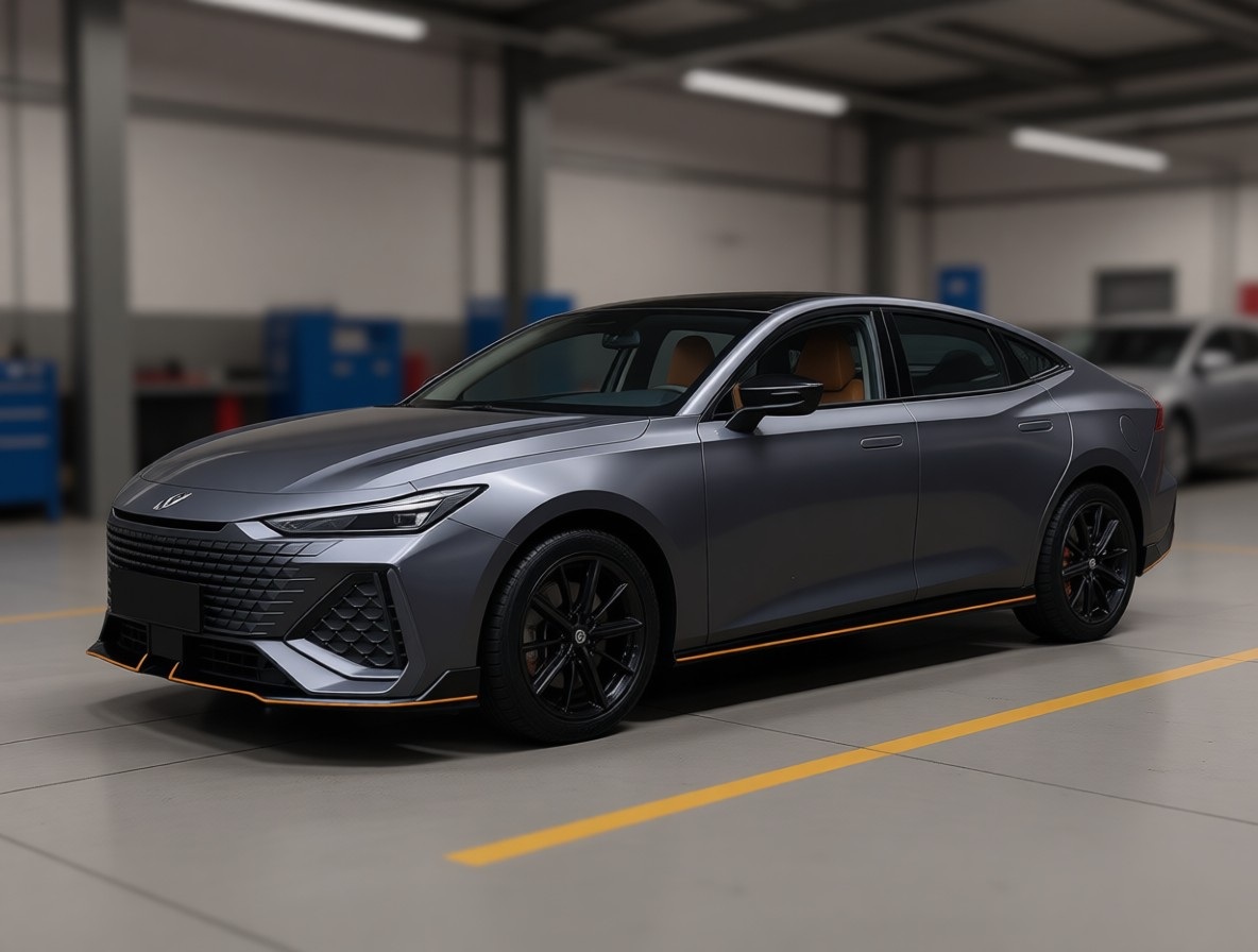 Changan Uni-V после замены масла в двигателе в автотехцентре