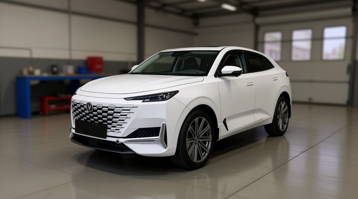 Changan Uni-K после замены масла в раздатке в автотехцентре