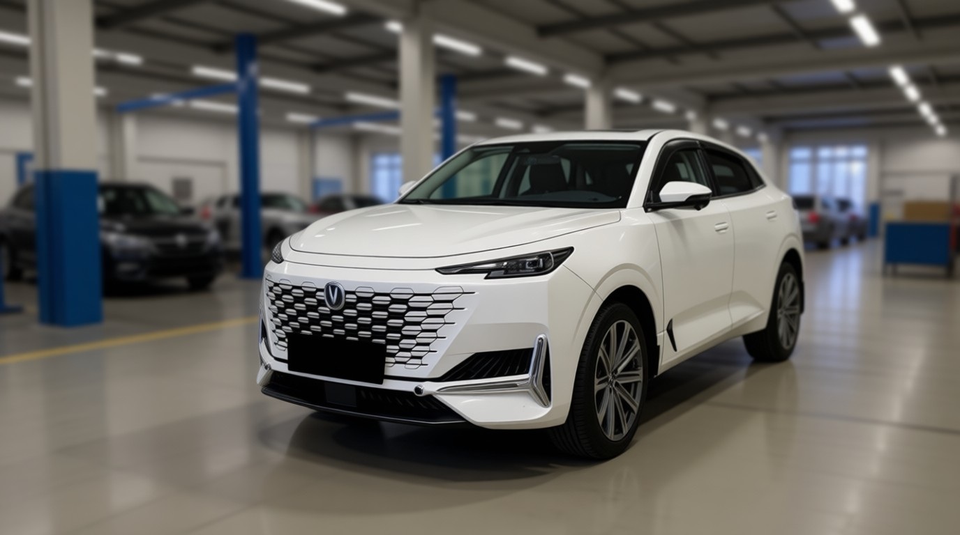 Changan Uni-K после замены масла робота в автотехцентре