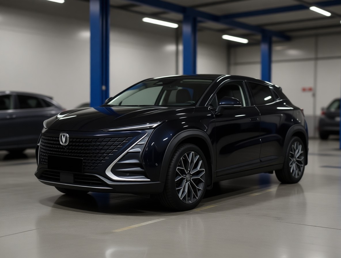 Changan Uni-T после замены масла робота в автотехцентре