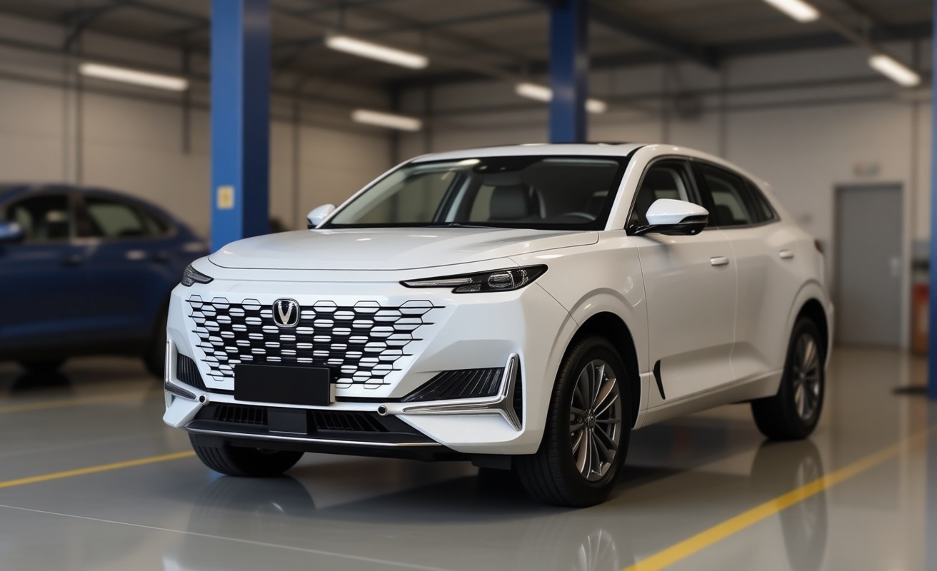 Changan Uni-K после замены моторчика печки в автотехцентре