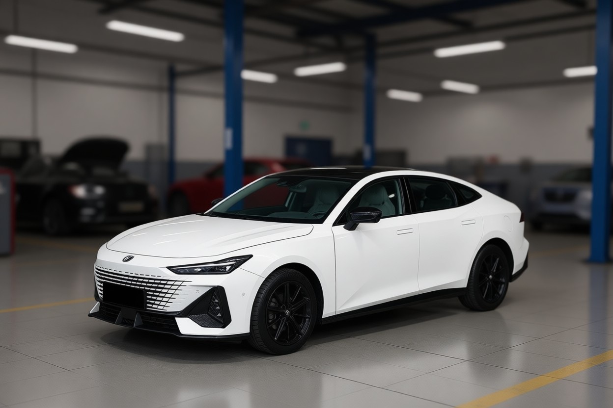 Changan Uni-V после замены ступицы в автотехцентре