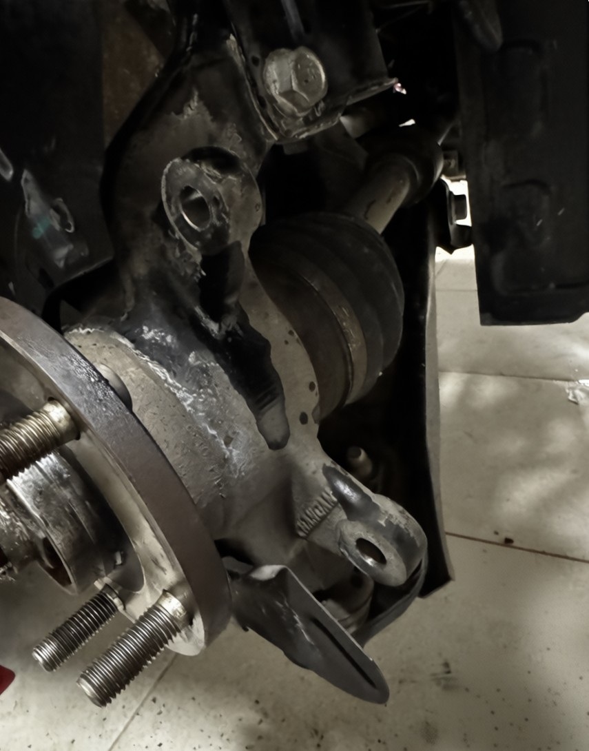 Замена ступицы Changan Uni-V