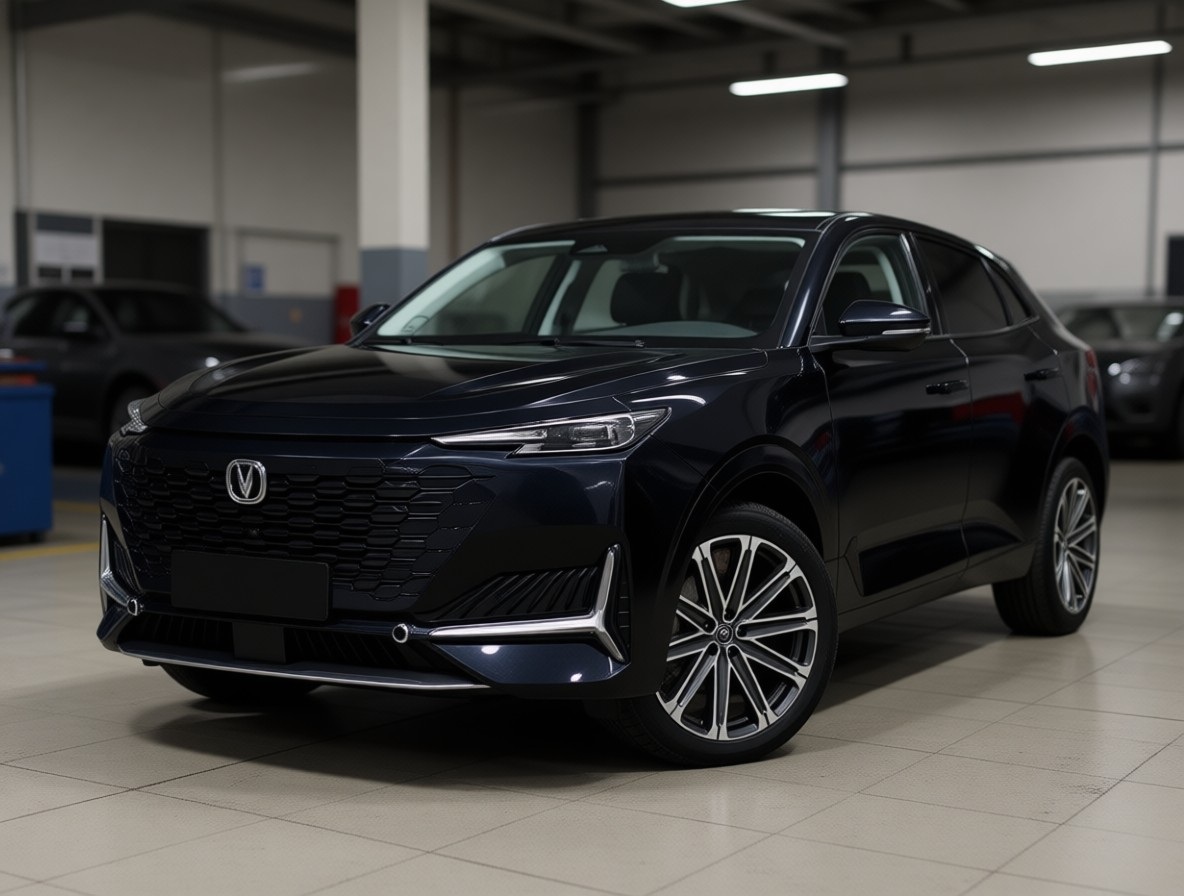 Changan Uni-K после замены топливного фильтра в автотехцентре