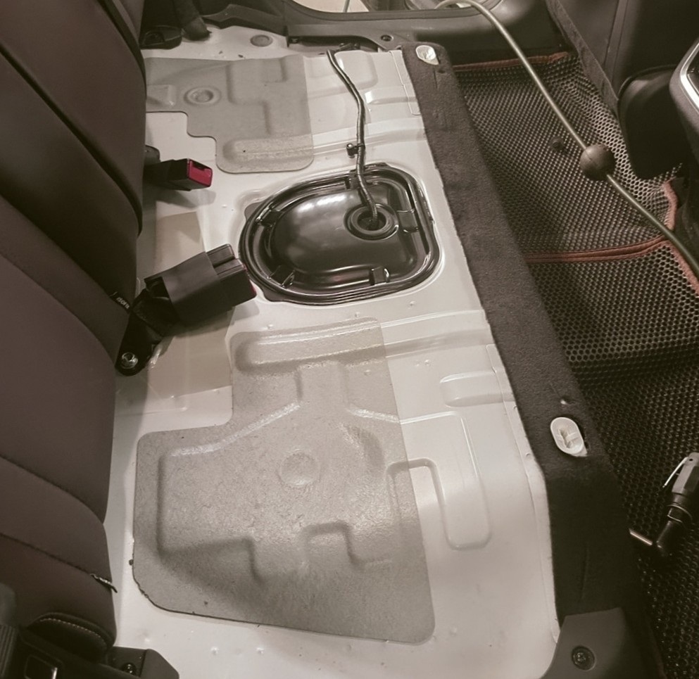 Замена топливного фильтра Changan Uni-K