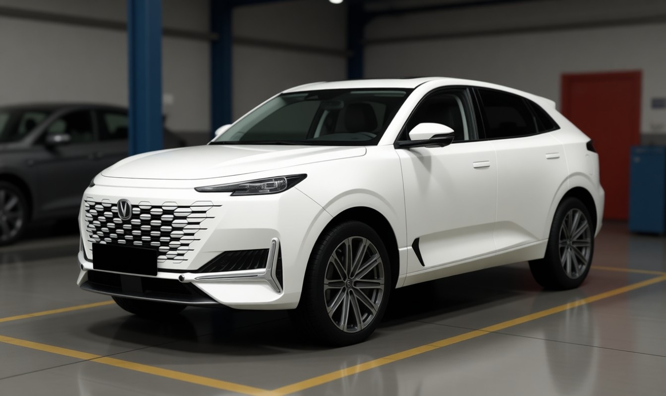 Changan Uni-K после замены воздушного фильтра в автотехцентре