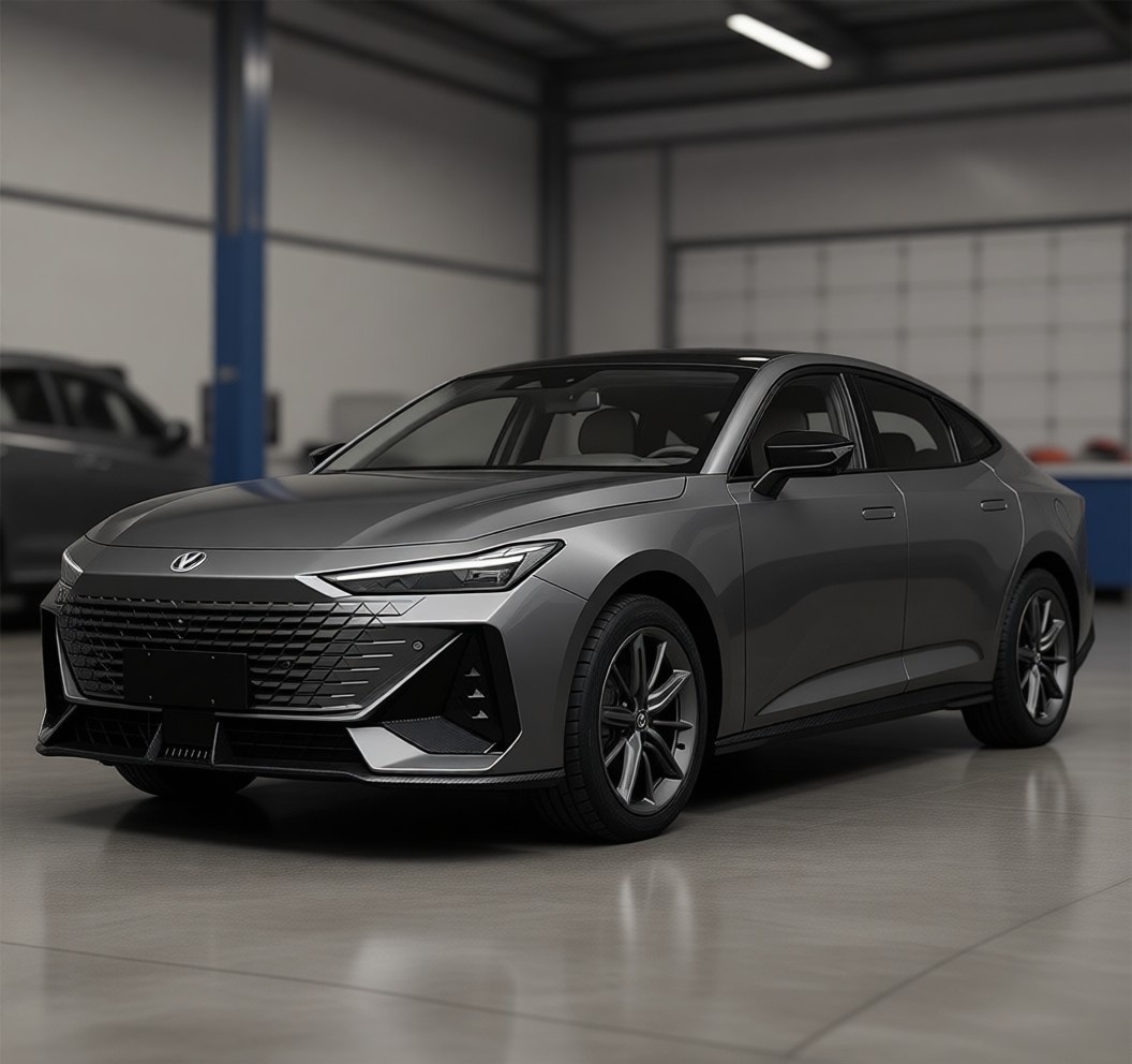 Changan Uni-V после замены воздушного фильтра в автотехцентре