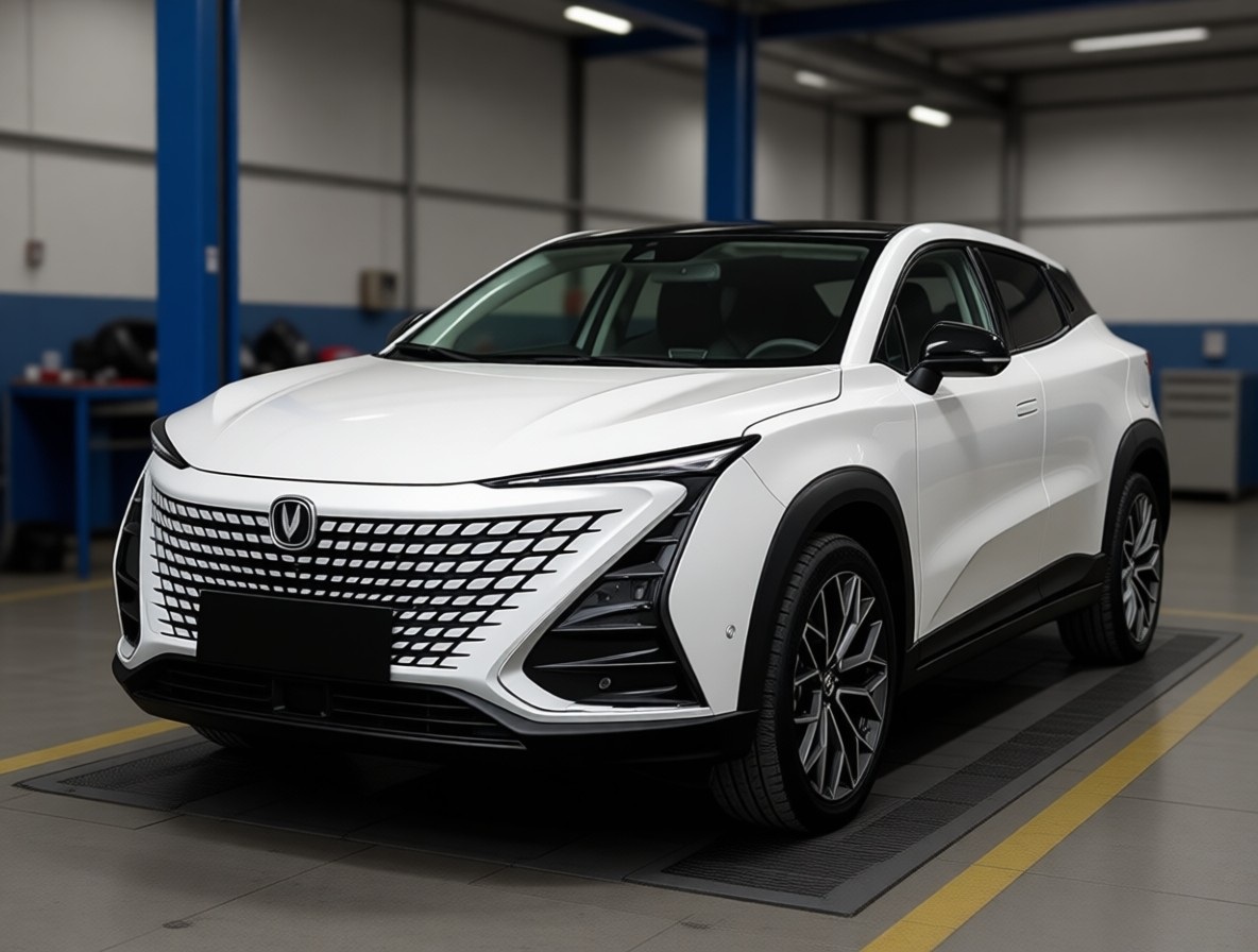 Changan Uni-T после замены втулок стабилизатора в автотехцентре