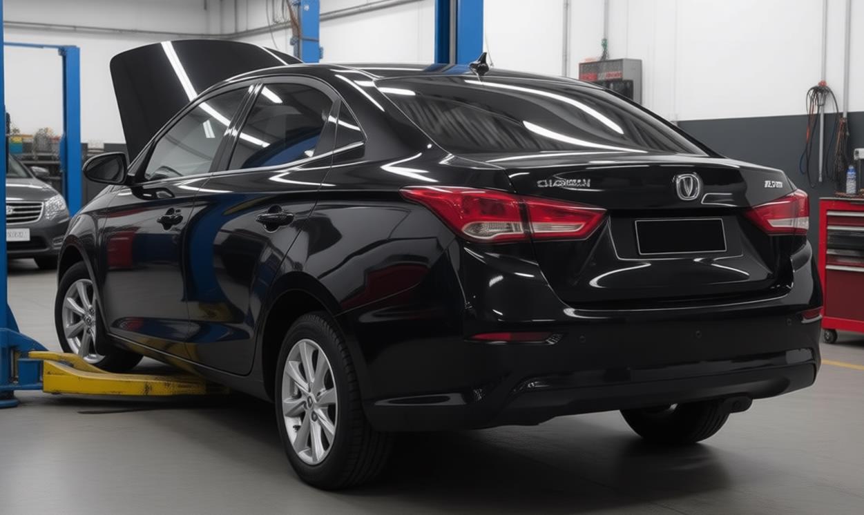 changan alsvin в автосервисе на обслуживании