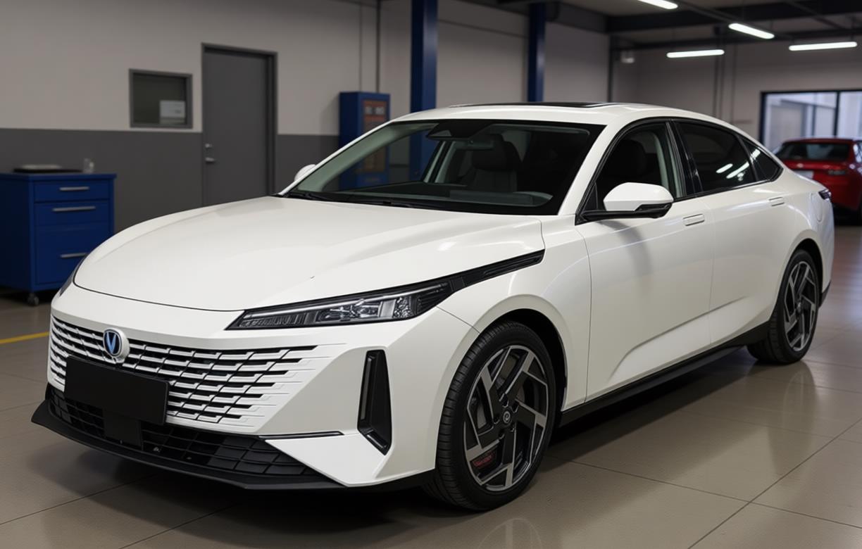 changan lamore в автосервисе на обслуживании