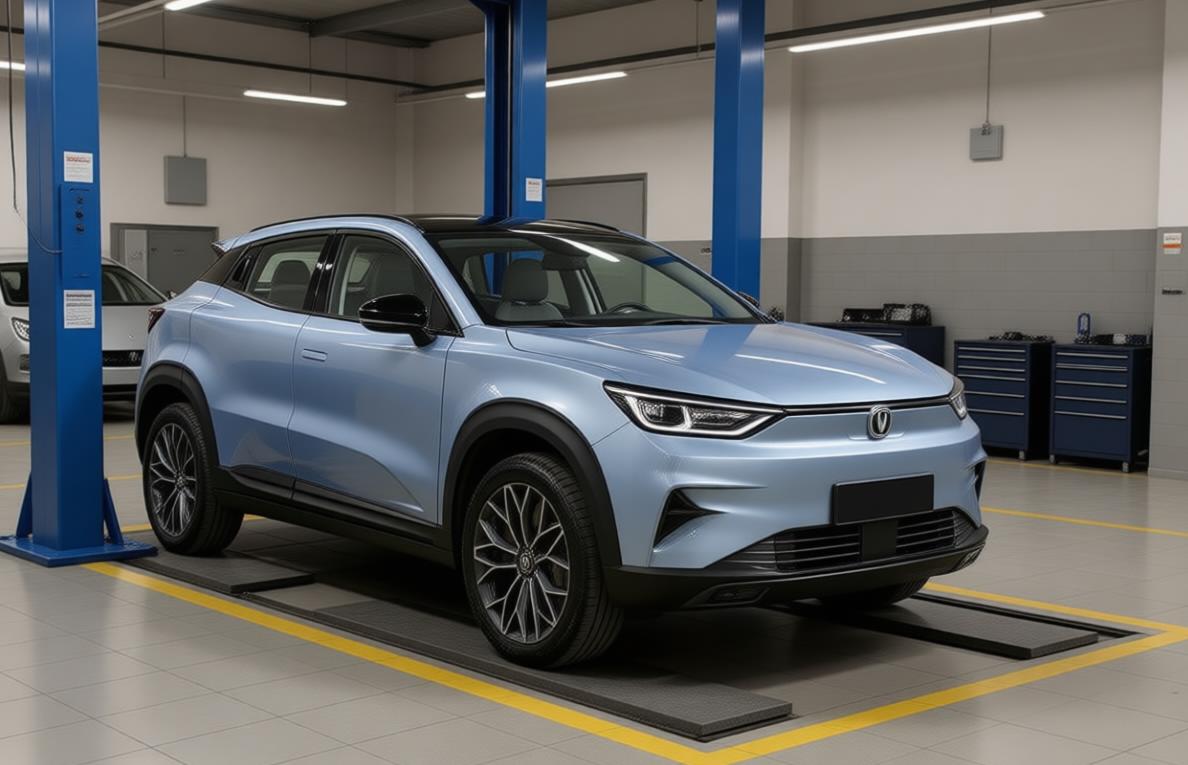 changan uni-t в автосервисе на обслуживании