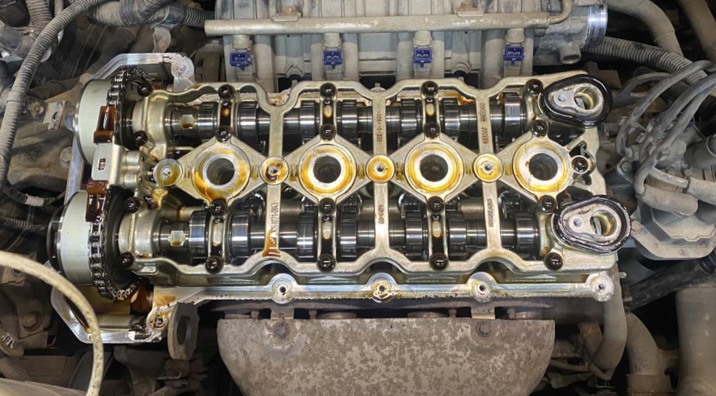 замена цепи грм чанган