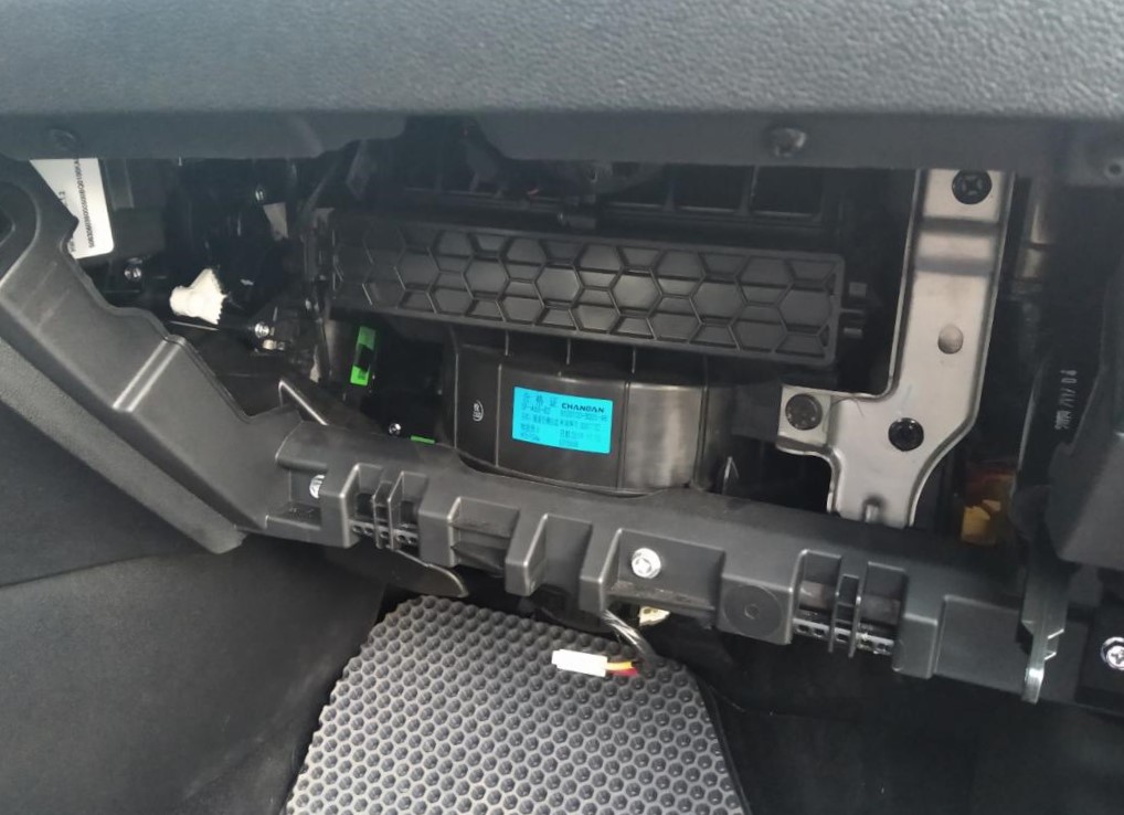 замена моторчика печки чанган