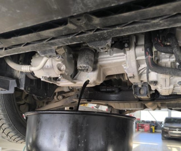 замена масла чанган