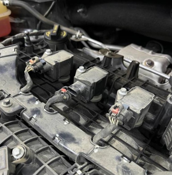 замена свечей чанган