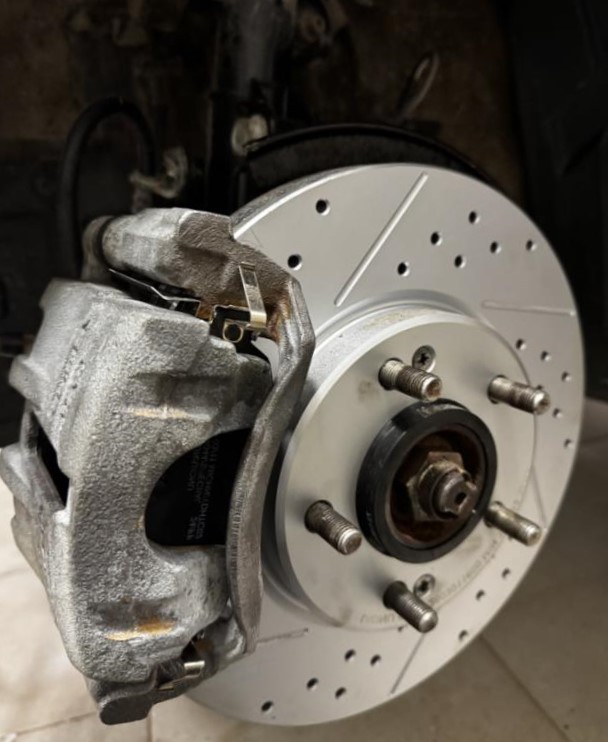 замена тормозных дисков чанган