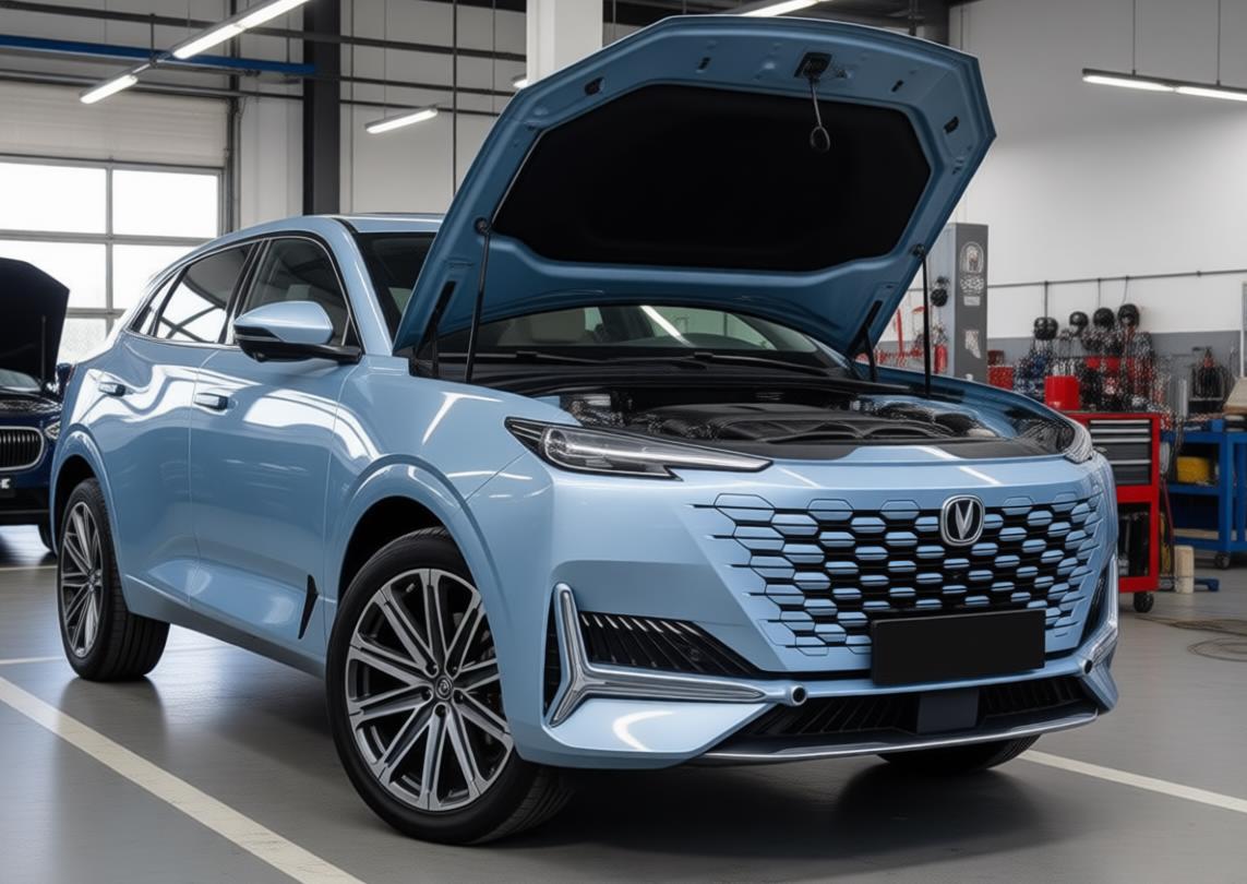 changan uni-t в автосервисе на обслуживании