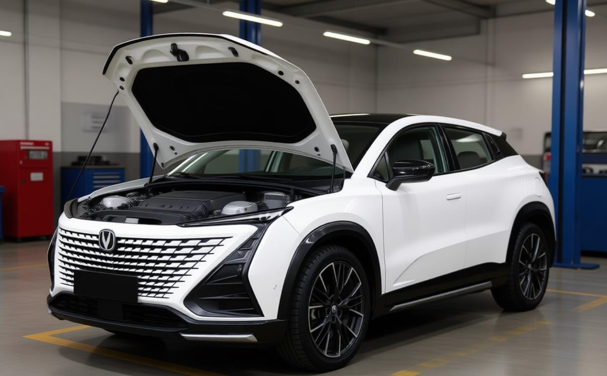 changan uni-t в автосервисе на обслуживании