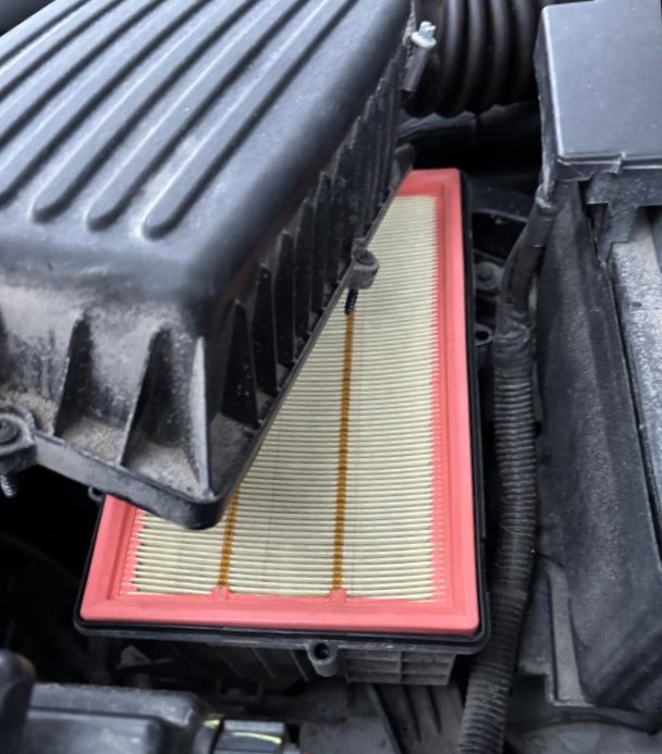 замена воздушного фильтра чанган